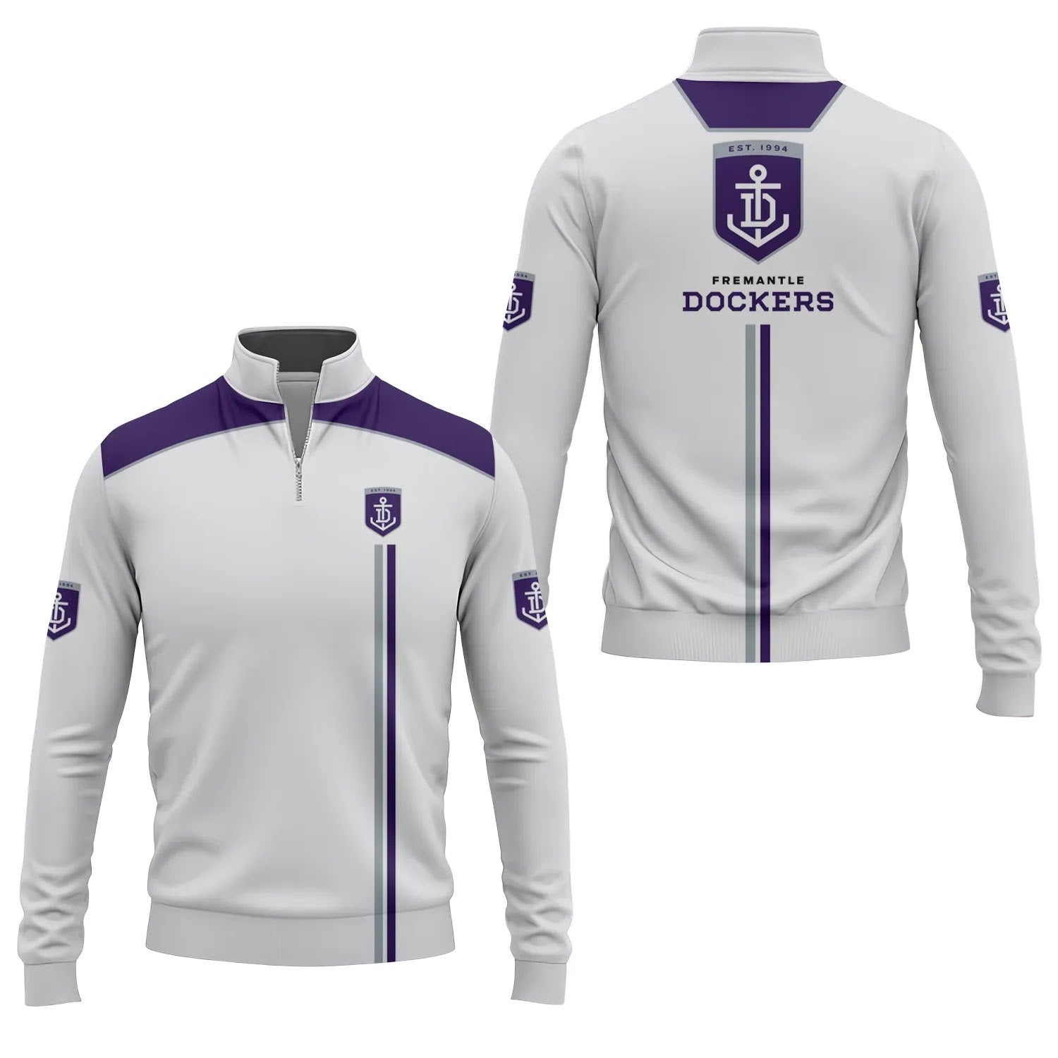 Fremantle Dockers Quarter-zip Pullover SC021