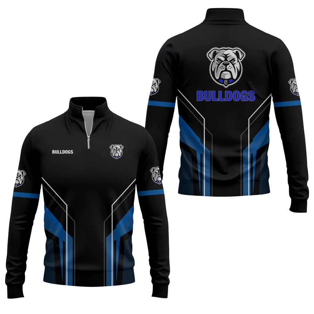 Canterbury-Bankstown Bulldogs Quarter-zip Pullover SC023