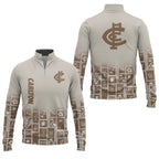Carlton Blues Quarter-zip Pullover SHW067