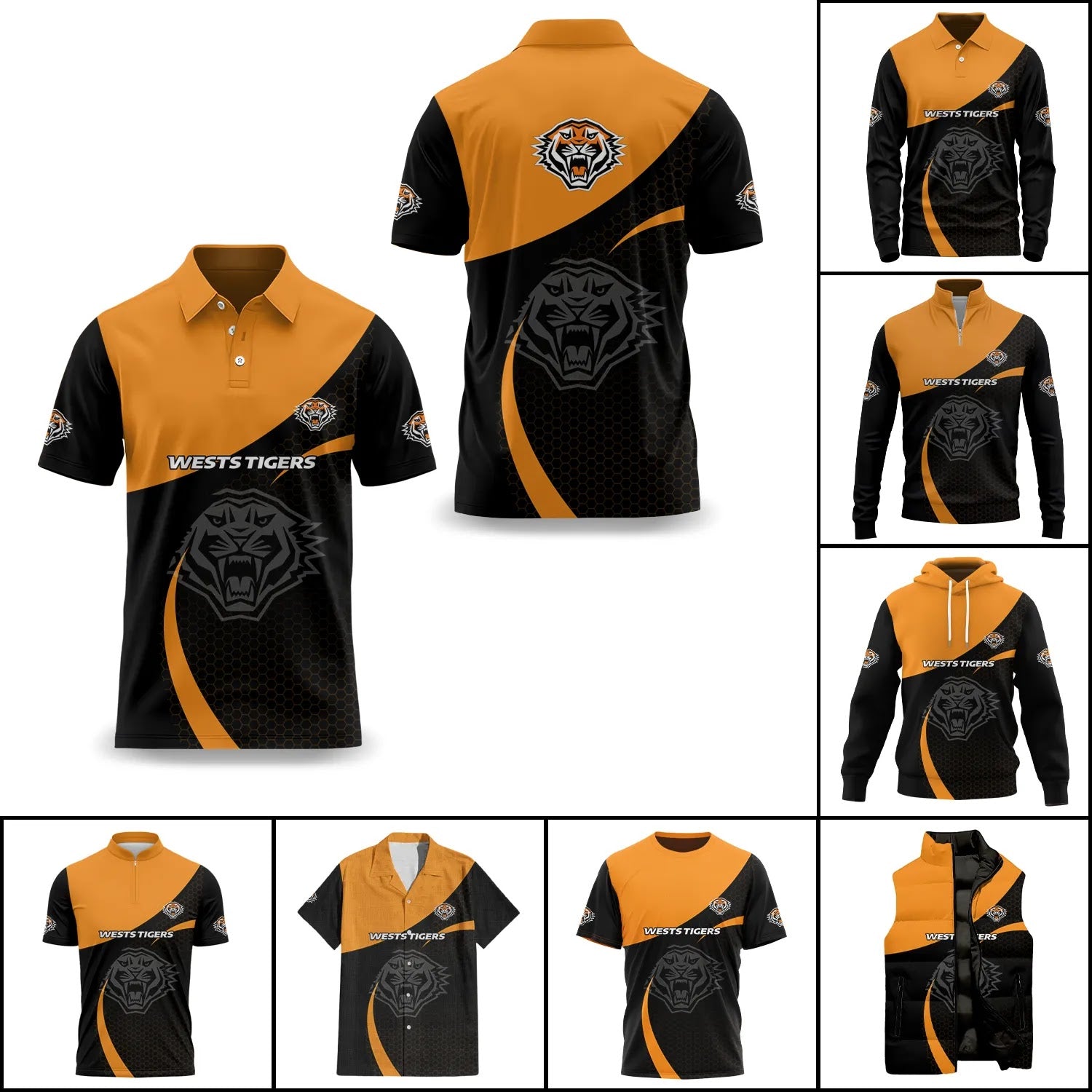Wests Tigers Apparels SC038