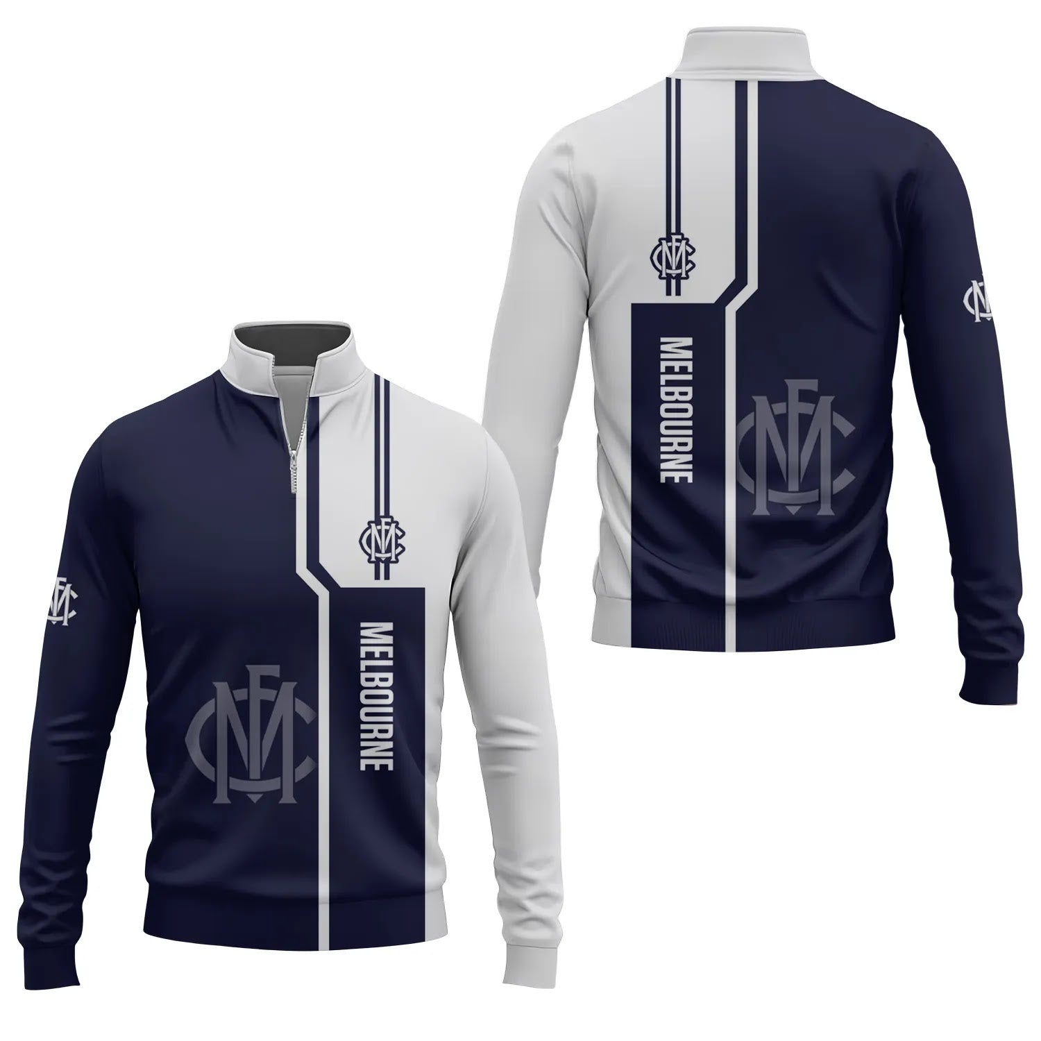 Melbourne Demons Quarter-zip Pullover SC064