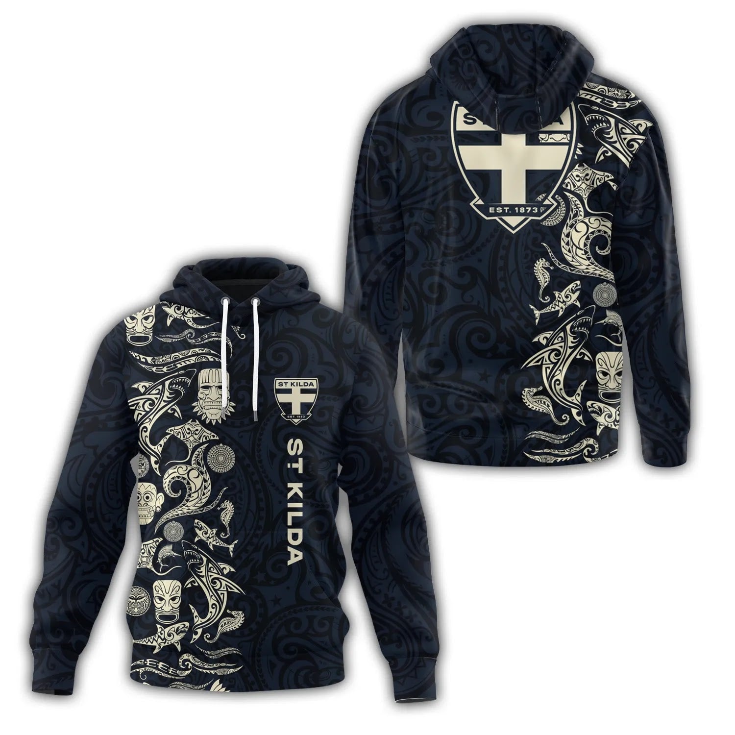 St Kilda Saints Hoodie SHW033