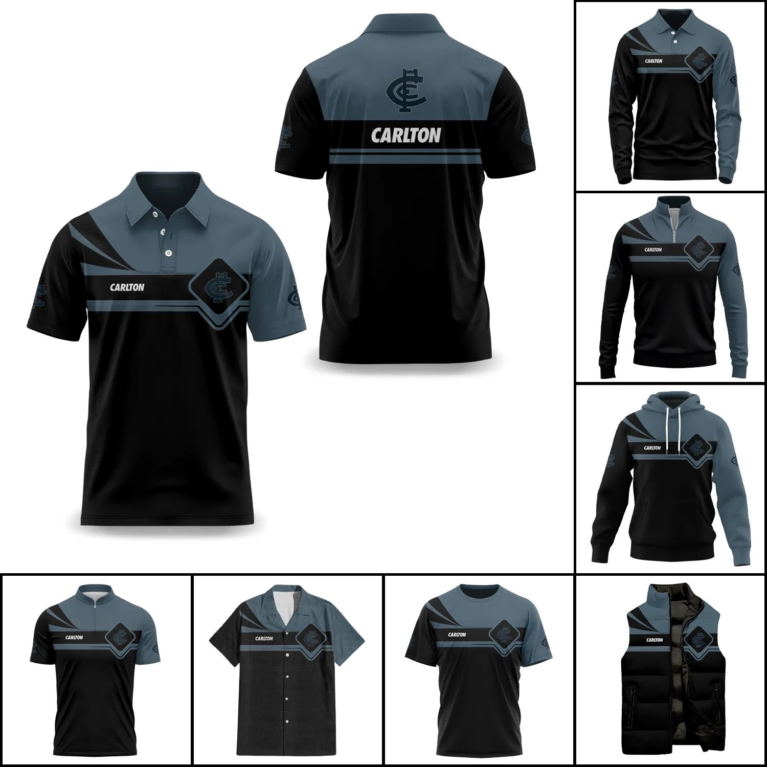 Carlton Blues Apparels SC066
