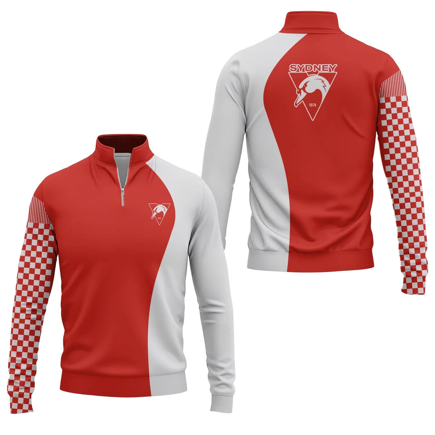 Sydney Swans Quarter-zip Pullover SC073