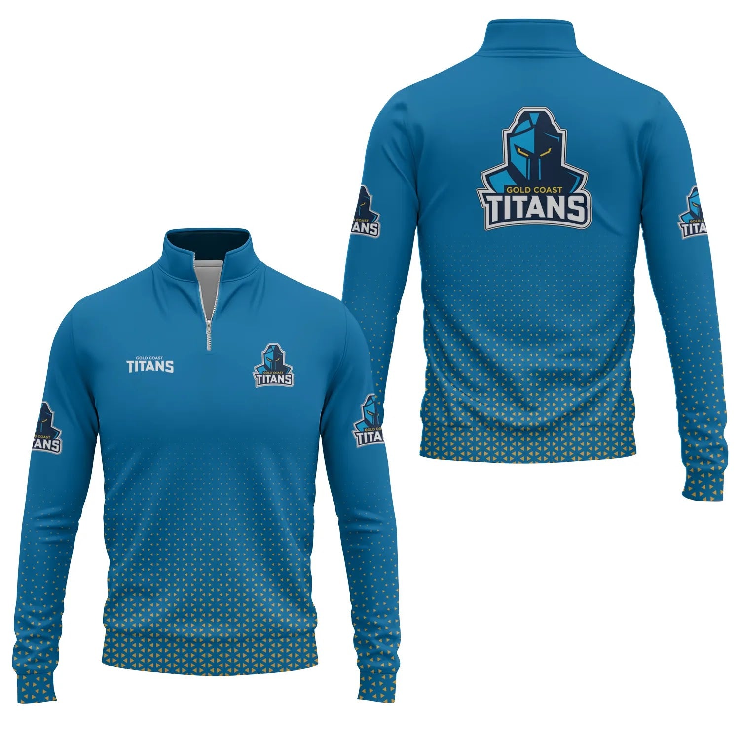 Gold Coast Titans Quarter-zip Pullover SC003