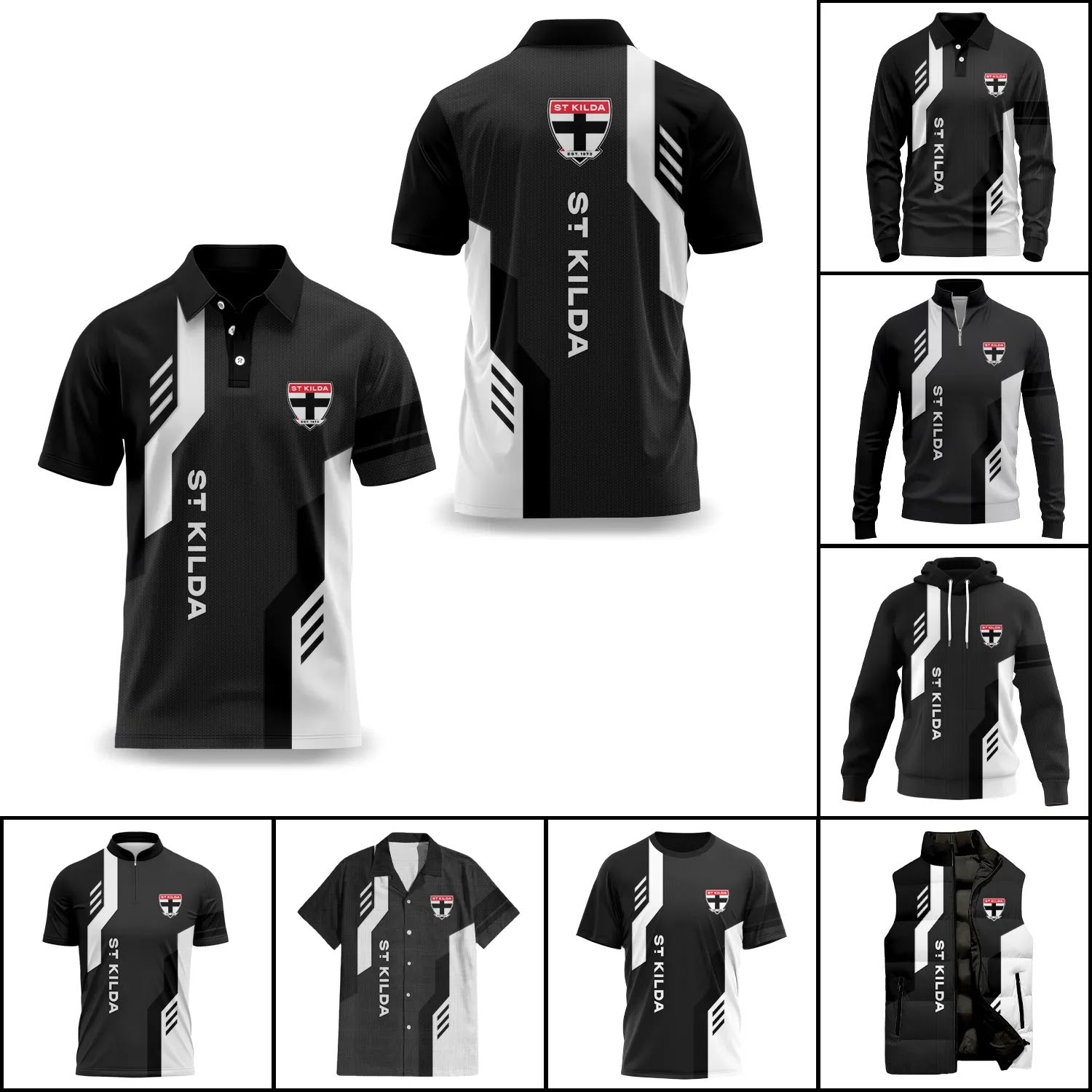 St Kilda Saints Apparels SC029