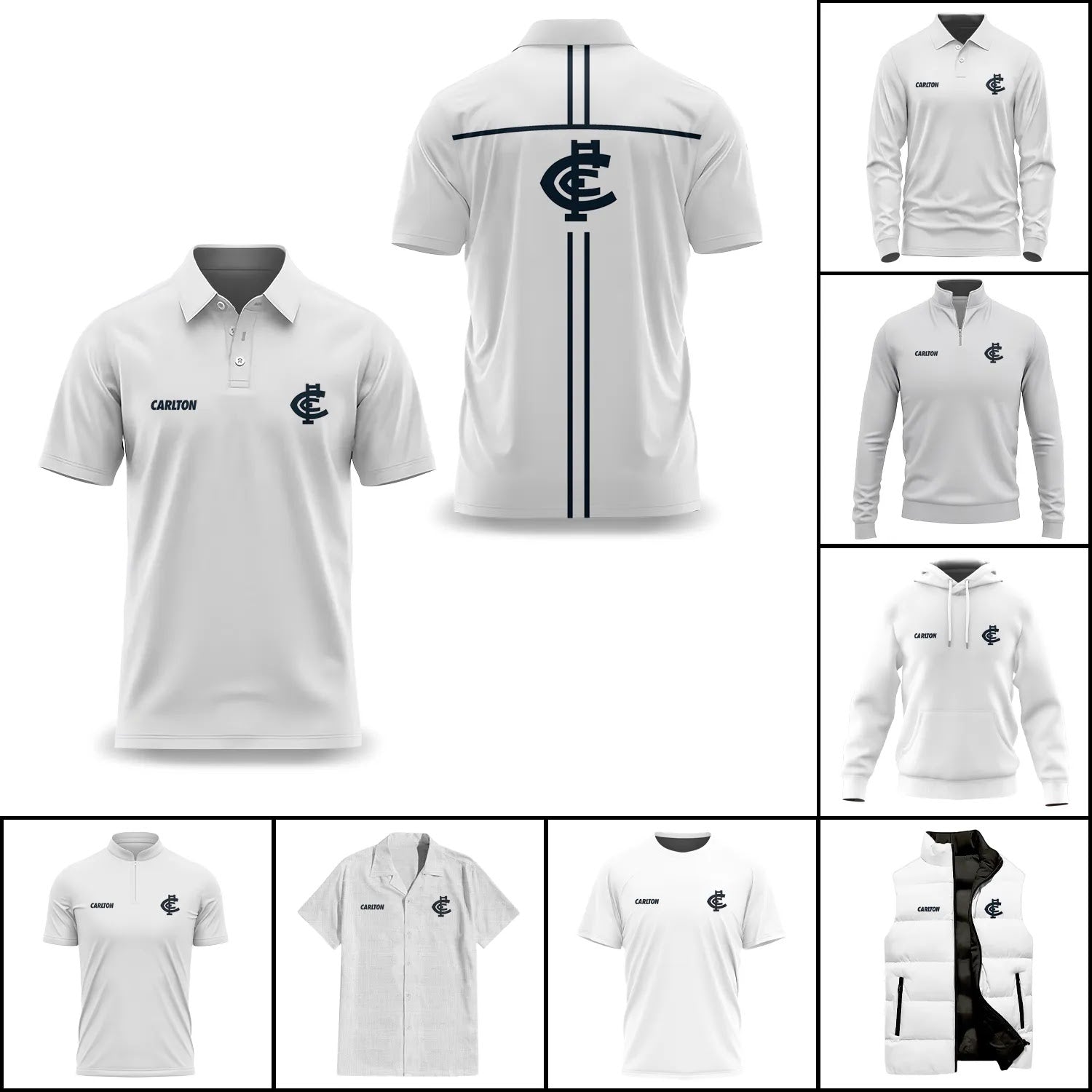Carlton Blues Apparels SC018