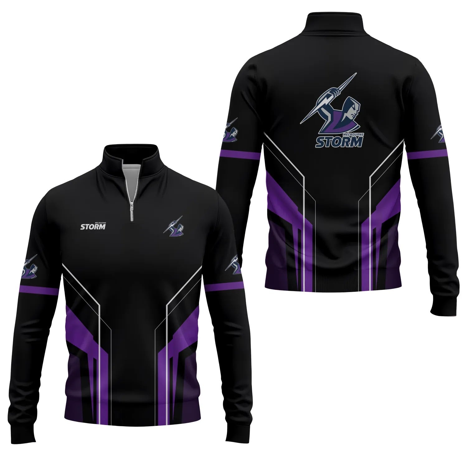 Melbourne Storm Quarter-zip Pullover SC023