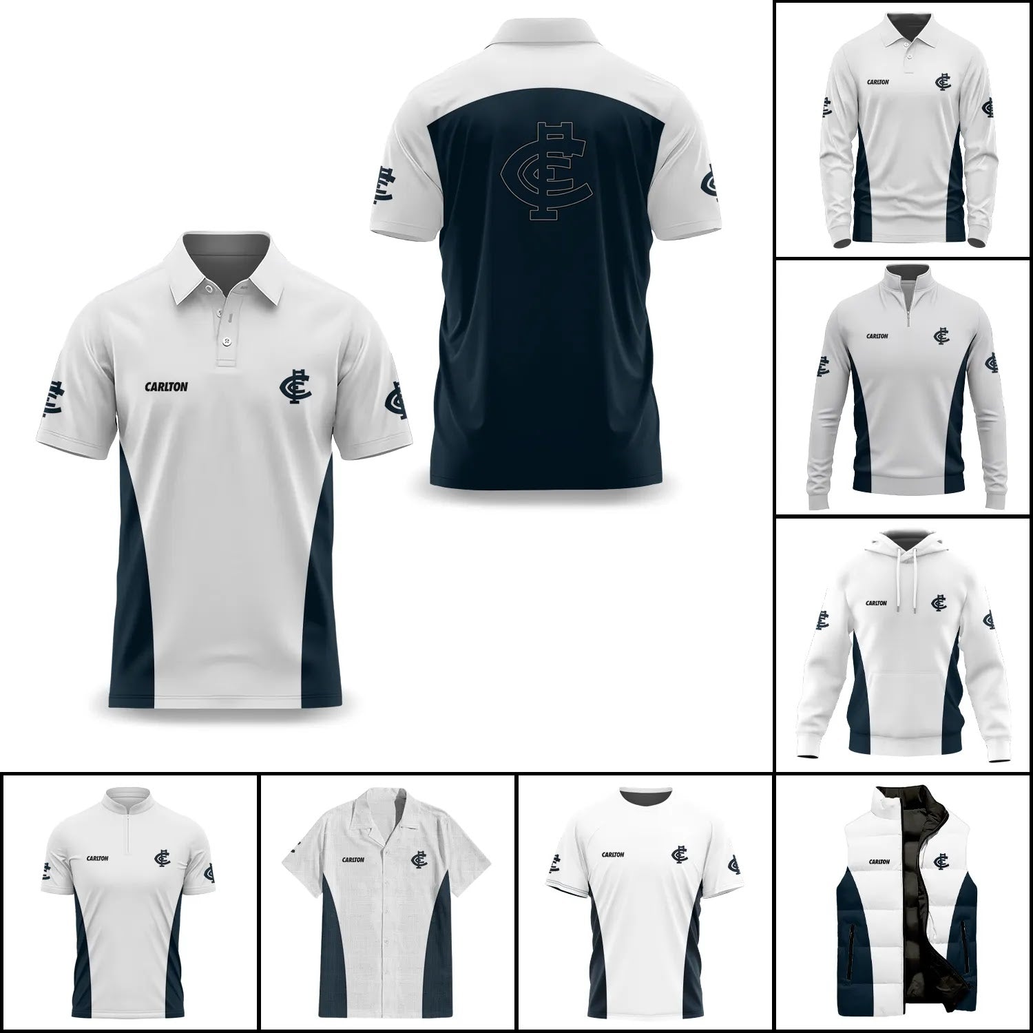 Carlton Blues Apparels SC044