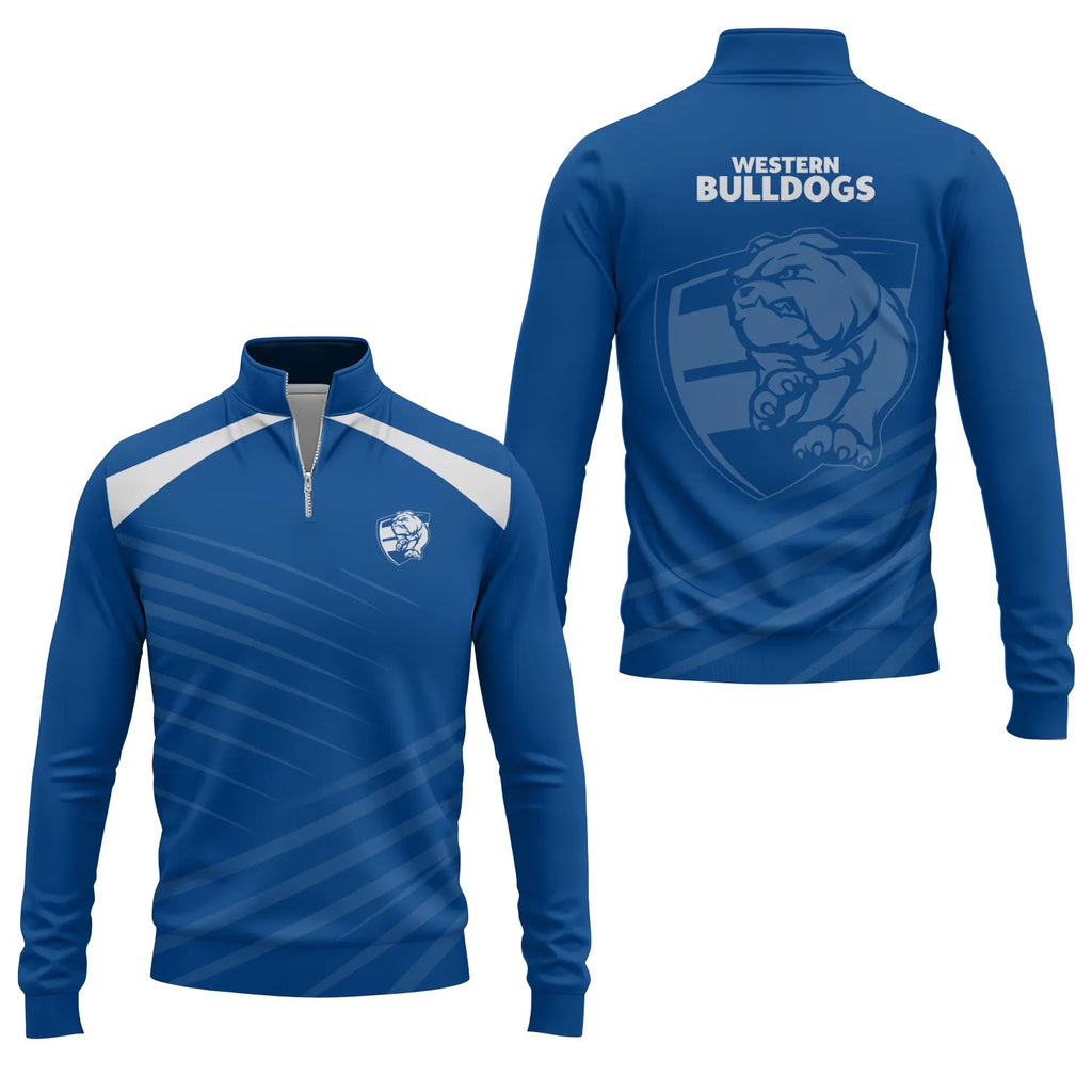 Western Bulldogs Quarter-zip Pullover SC082