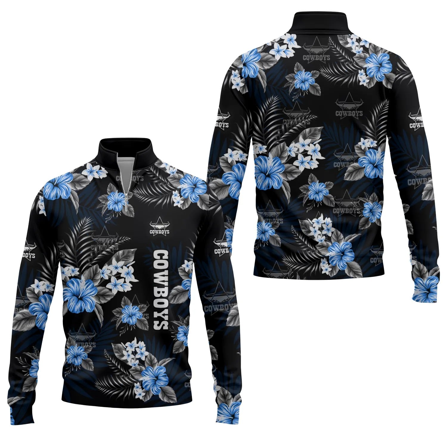 North Queensland Cowboys Quarter-zip Pullover SC054