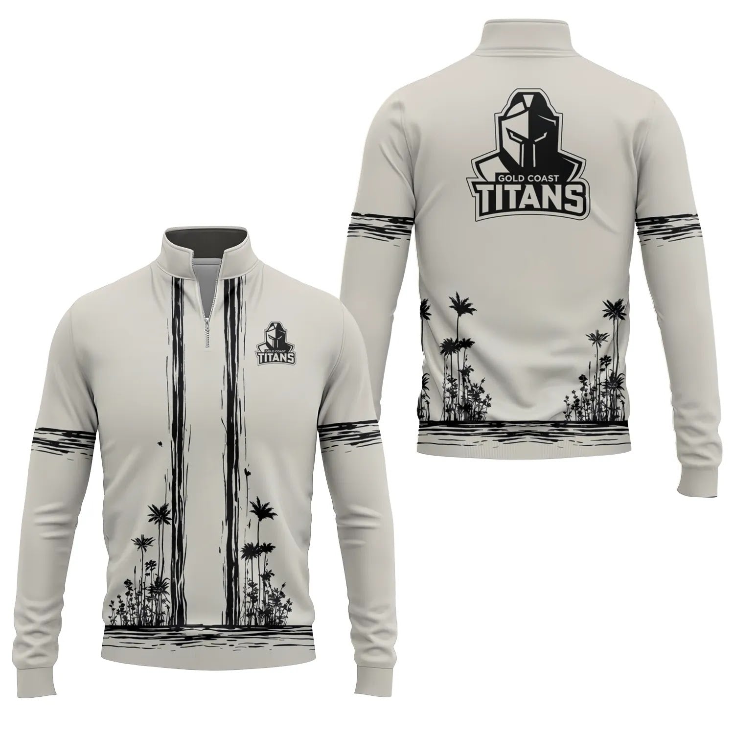 Gold Coast Titans Quarter-zip Pullover SHW043