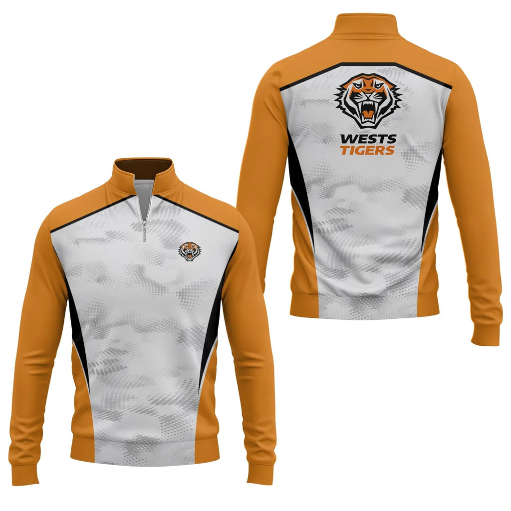 Wests Tigers Quarter-zip Pullover SC081