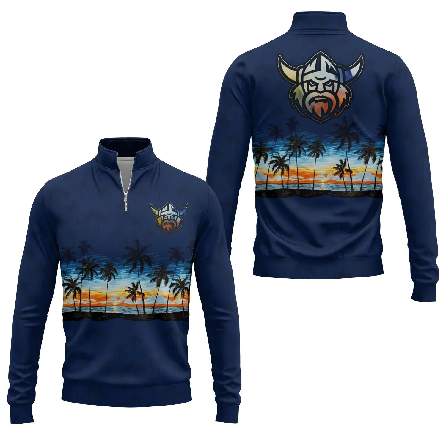 Canberra Raiders Quarter-zip Pullover SHW017