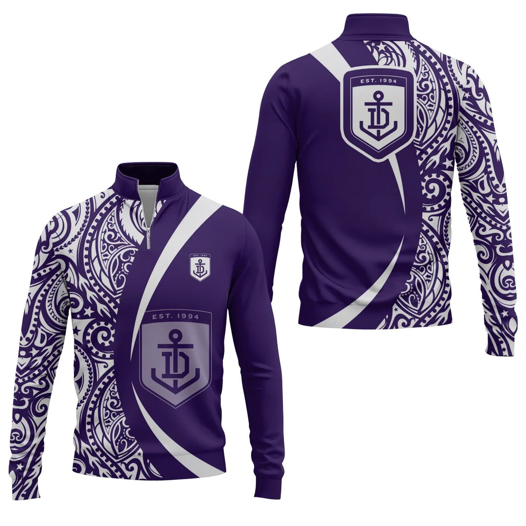 Fremantle Dockers Quarter-zip Pullover SHW072