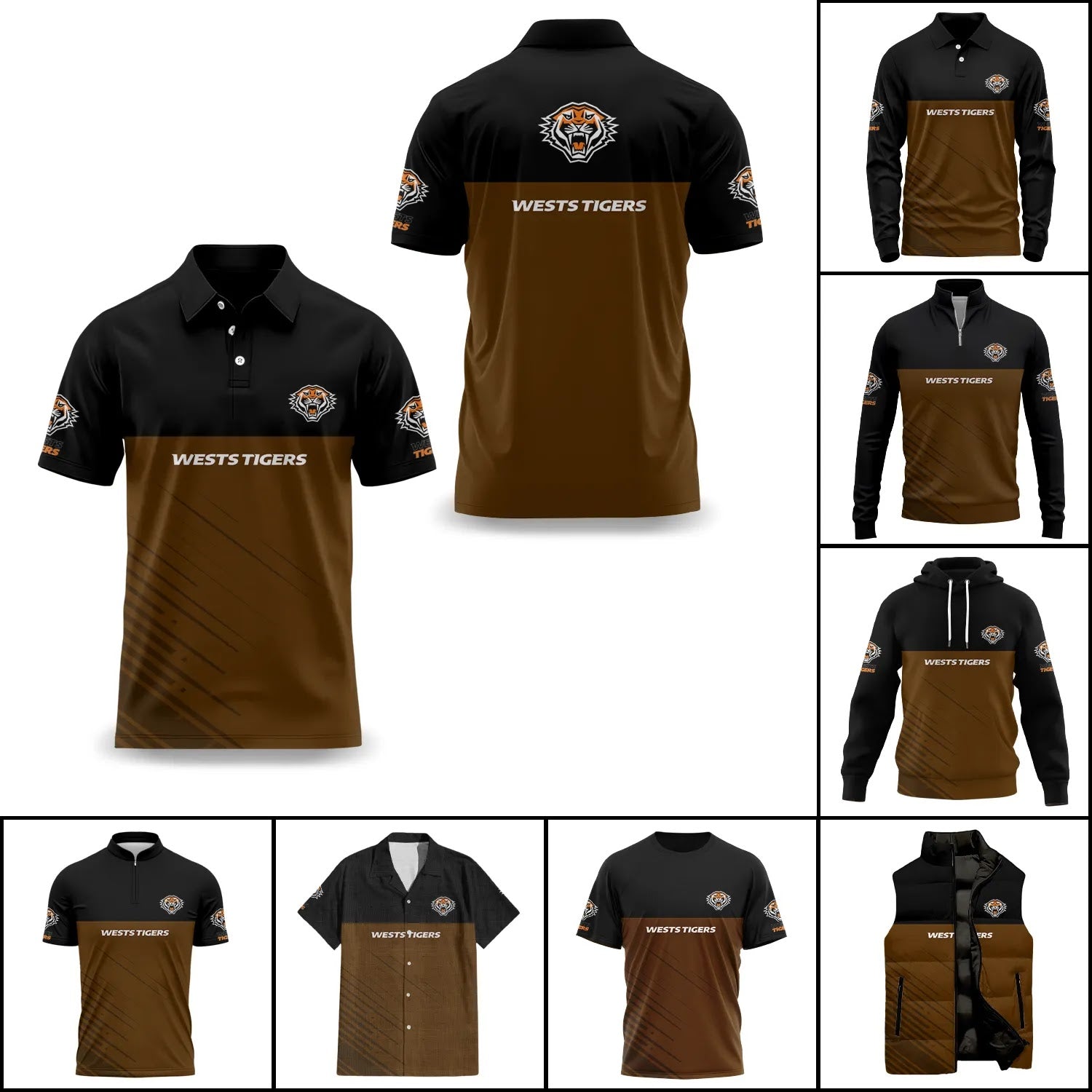 Wests Tigers Apparels SC040