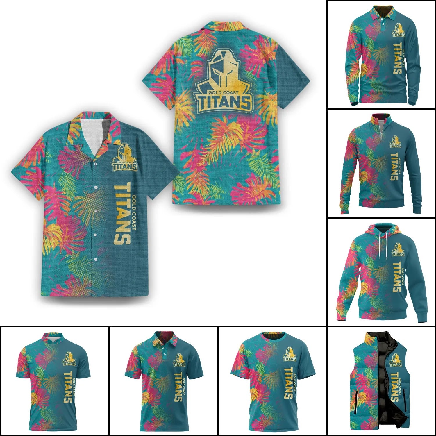Gold Coast Titans Apparels SHW059
