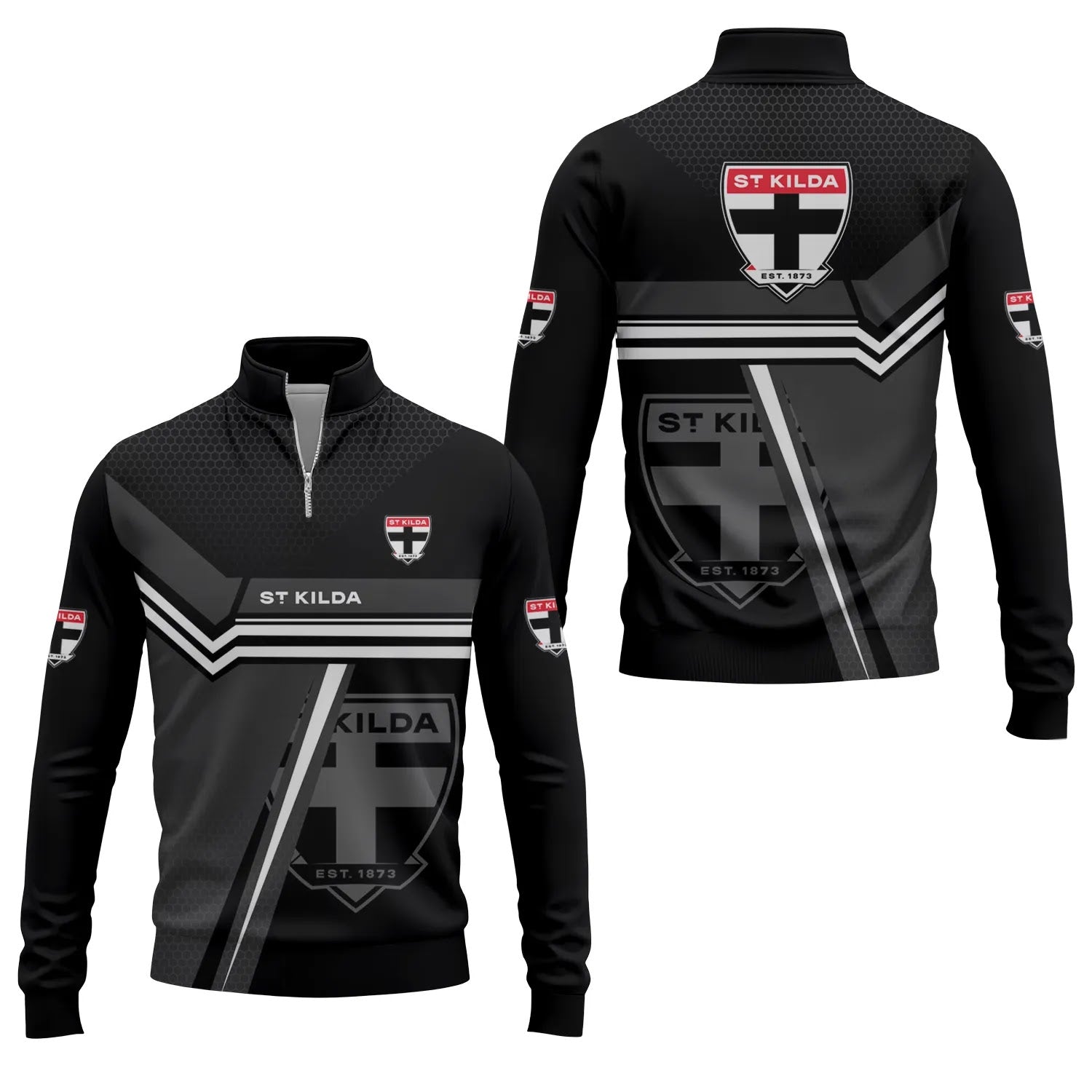 St Kilda Saints Quarter-zip Pullover SC071