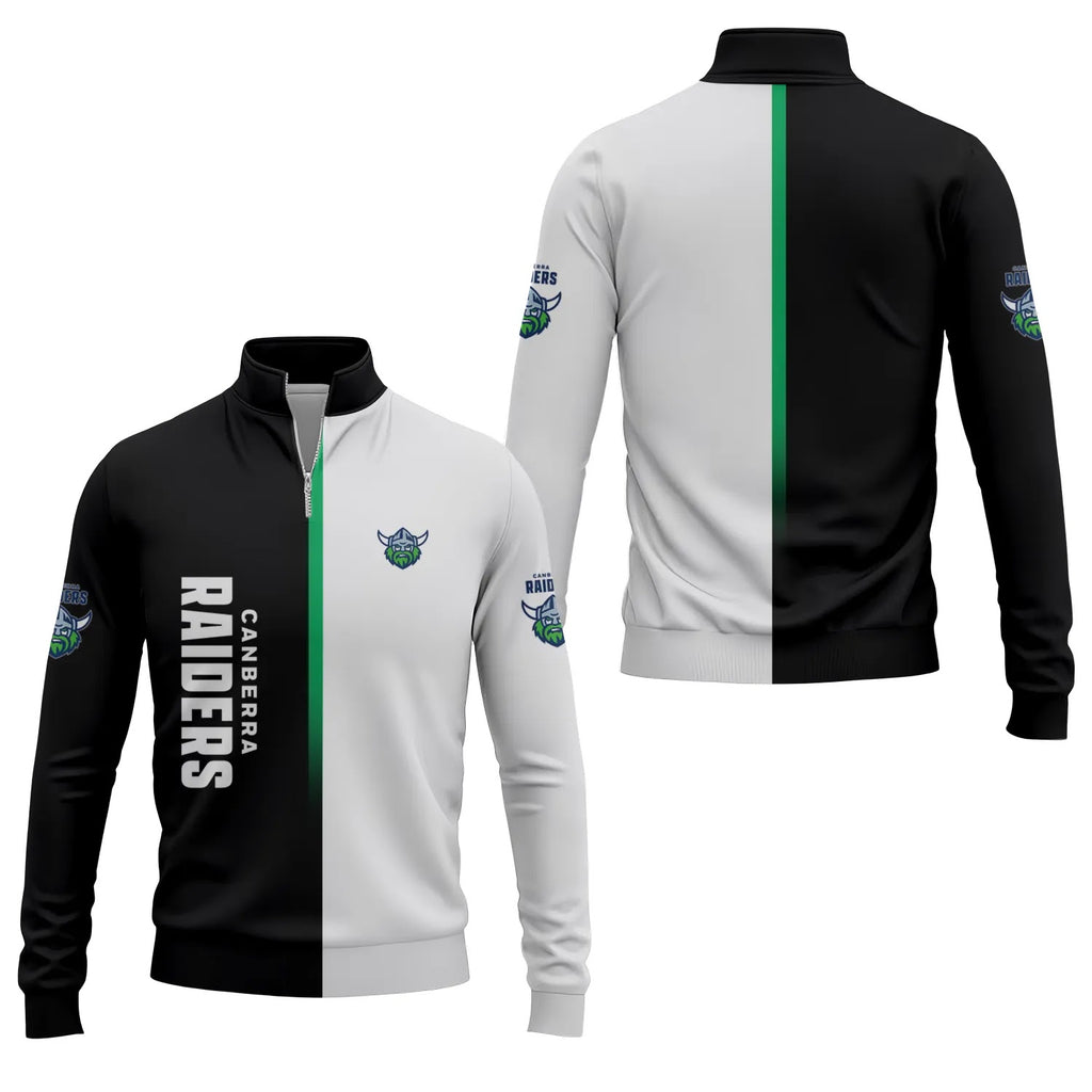 Canberra Raiders Quarter-zip Pullover SC076