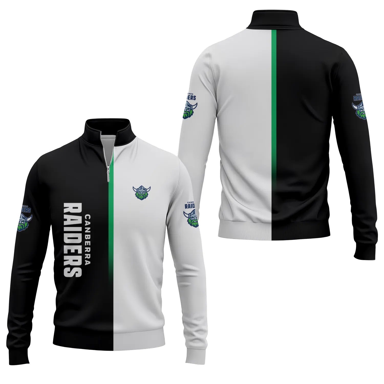 Canberra Raiders Quarter-zip Pullover SC076