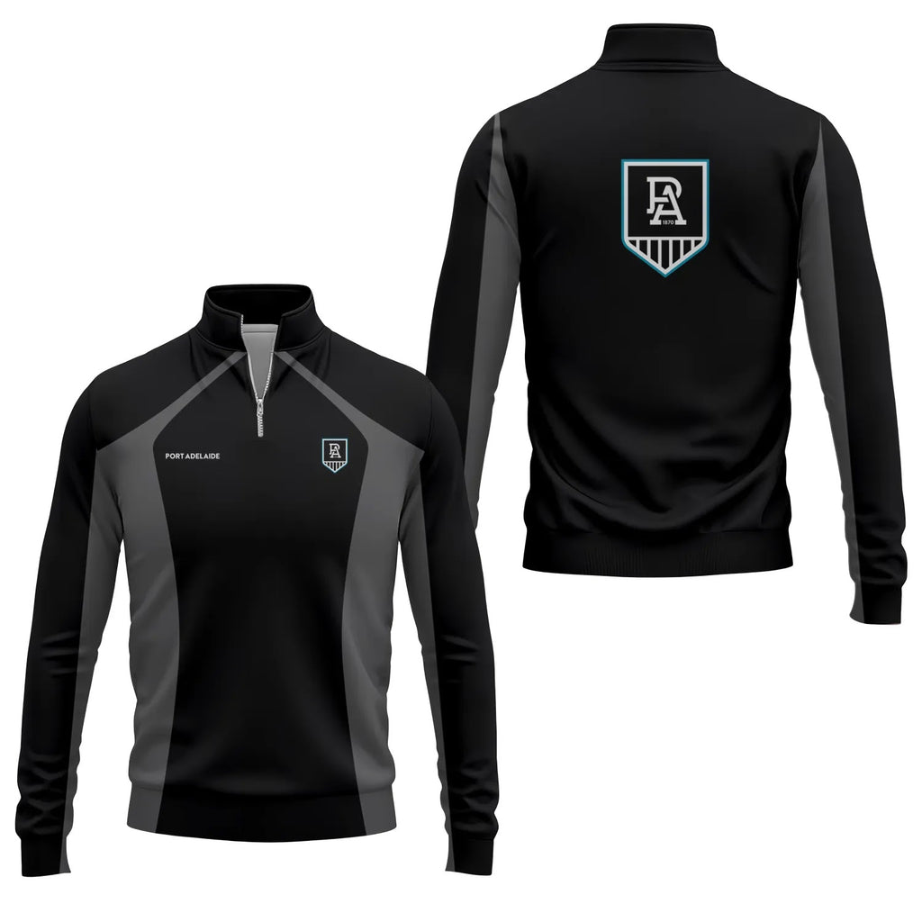 Port Adelaide Power Quarter-zip Pullover SC048