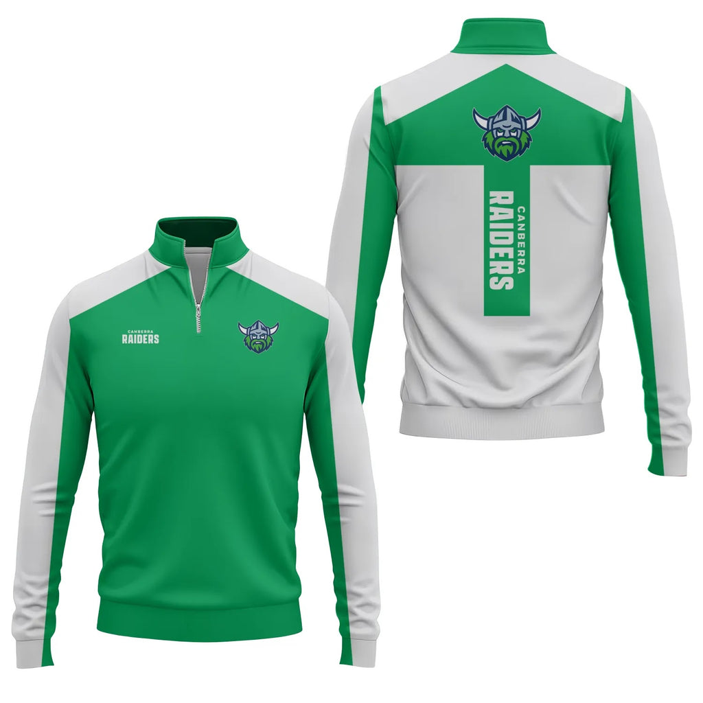 Canberra Raiders Quarter-zip Pullover SC008
