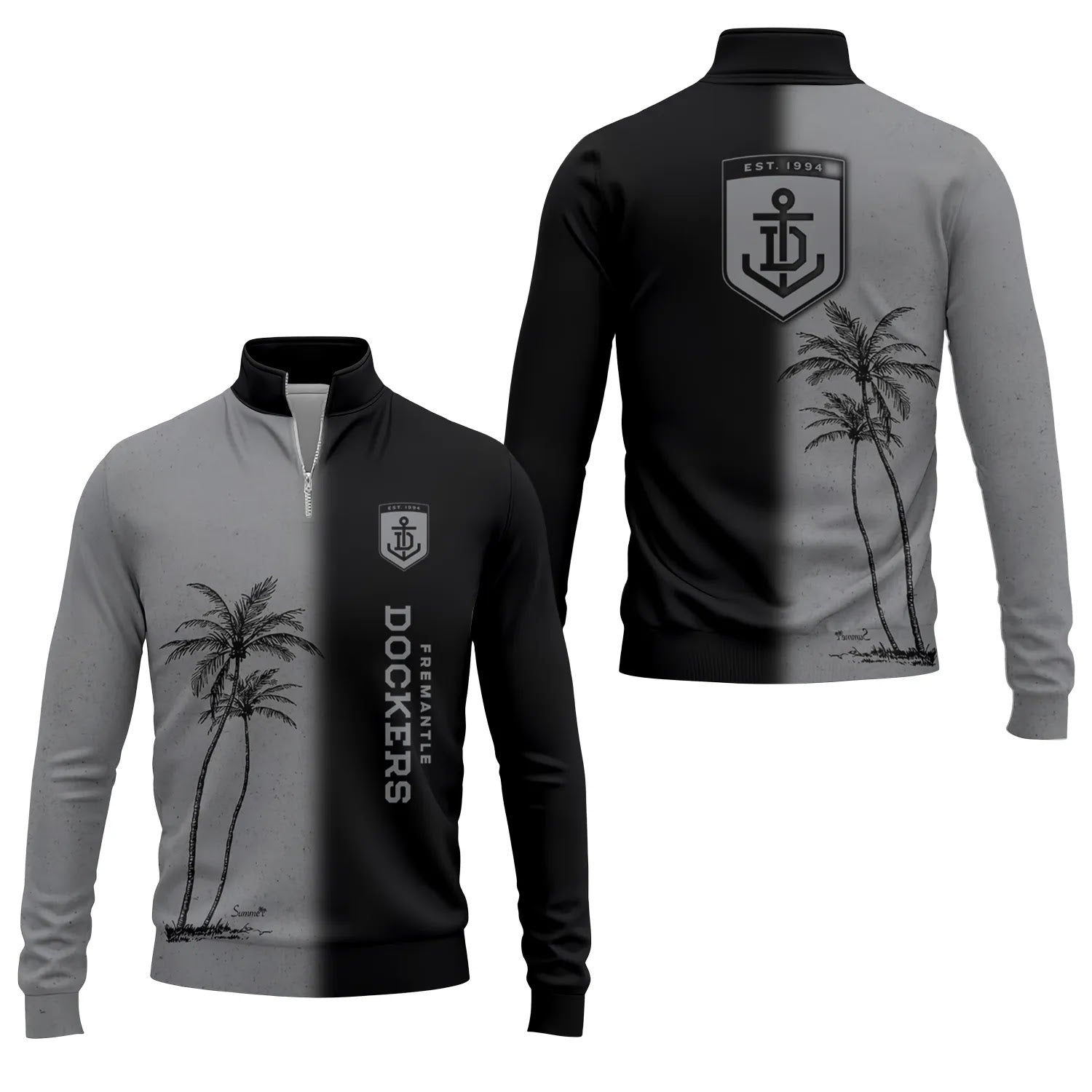 Fremantle Dockers Quarter-zip Pullover SHW037