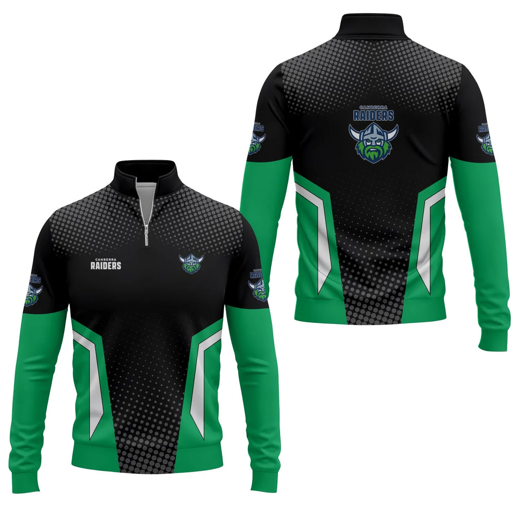 Canberra Raiders Quarter-zip Pullover SC032