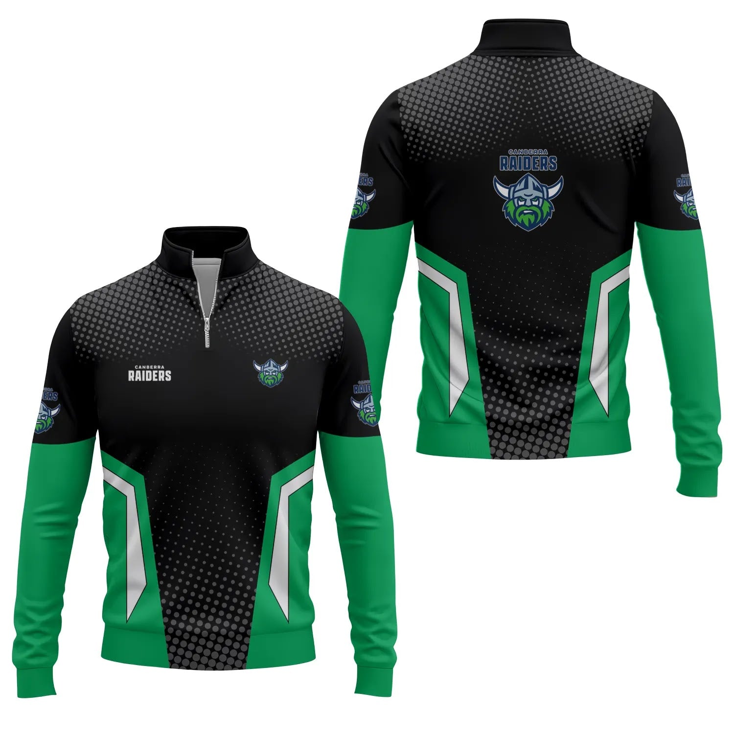 Canberra Raiders Quarter-zip Pullover SC032