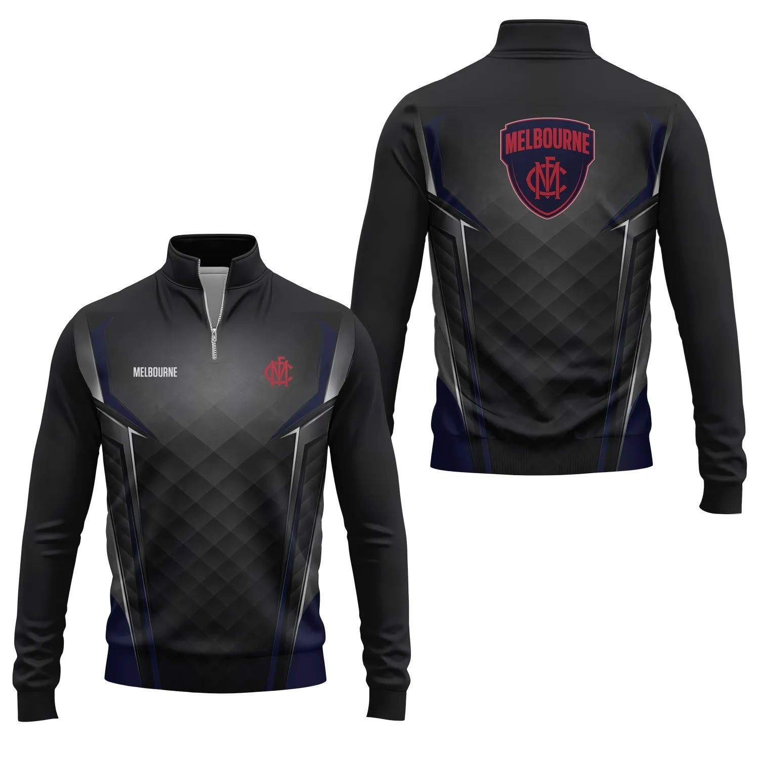 Melbourne Demons Quarter-zip Pullover SC074