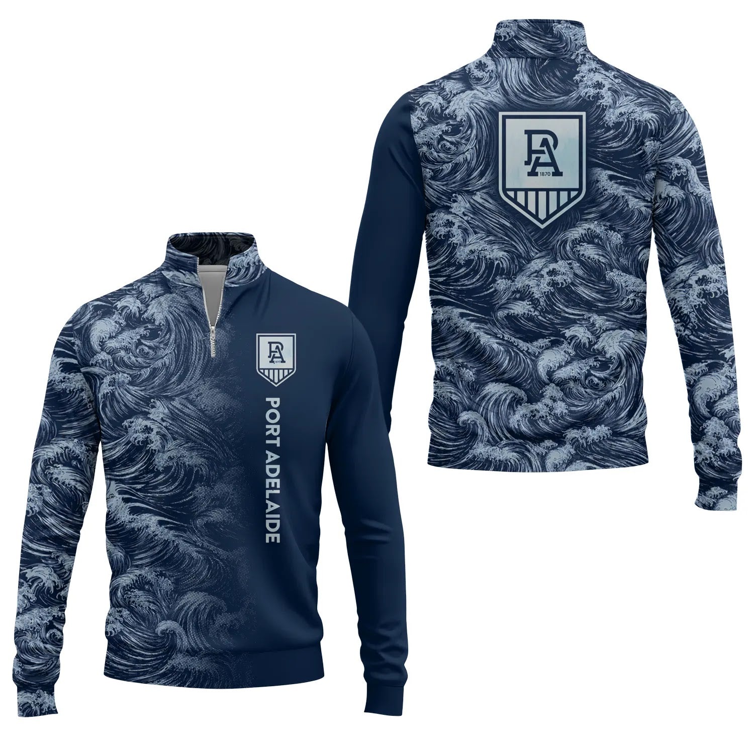 Port Adelaide Power Quarter-zip Pullover SHW010