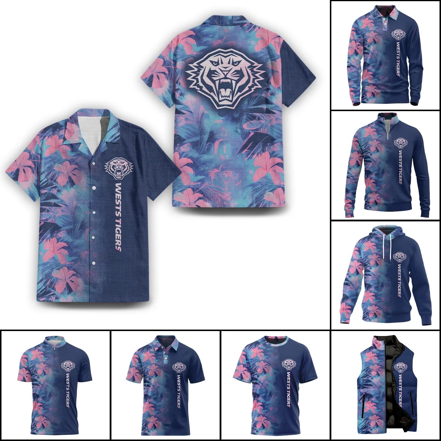 Wests Tigers Apparels SHW054