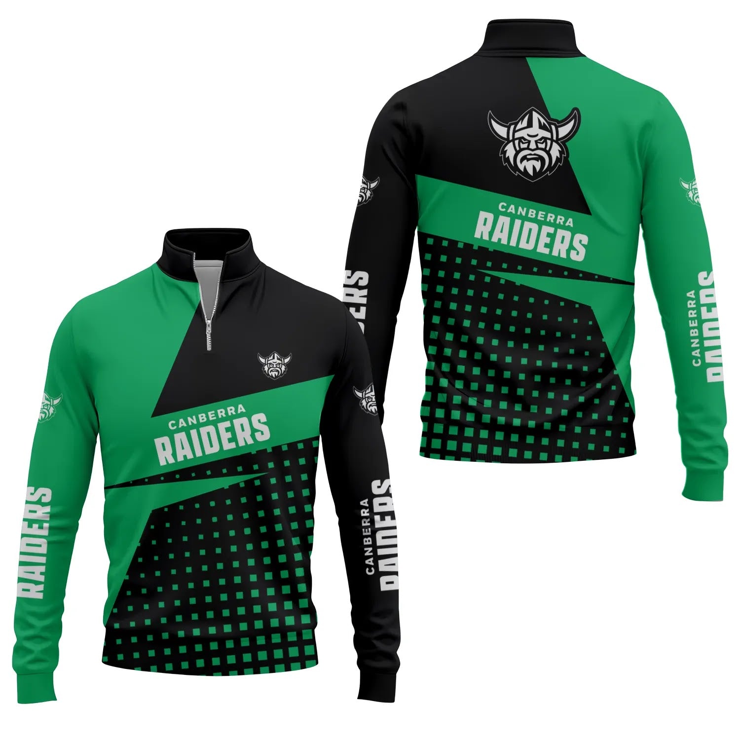 Canberra Raiders Quarter-zip Pullover SC083