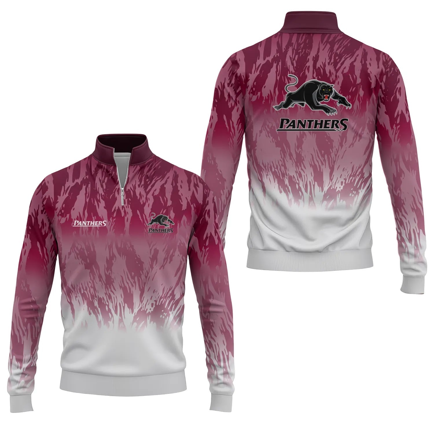 Penrith Panthers Quarter-zip Pullover SC069