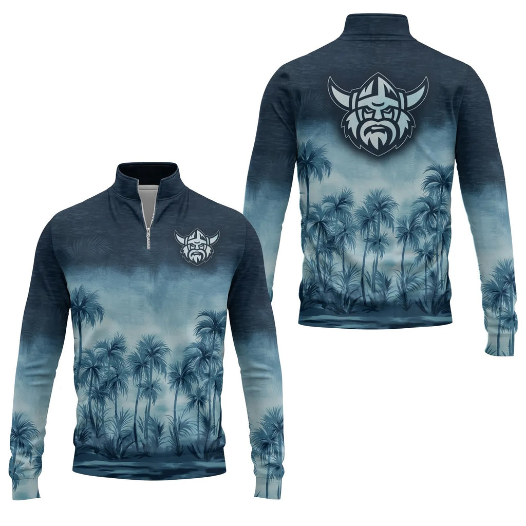 Canberra Raiders Quarter-zip Pullover SHW021