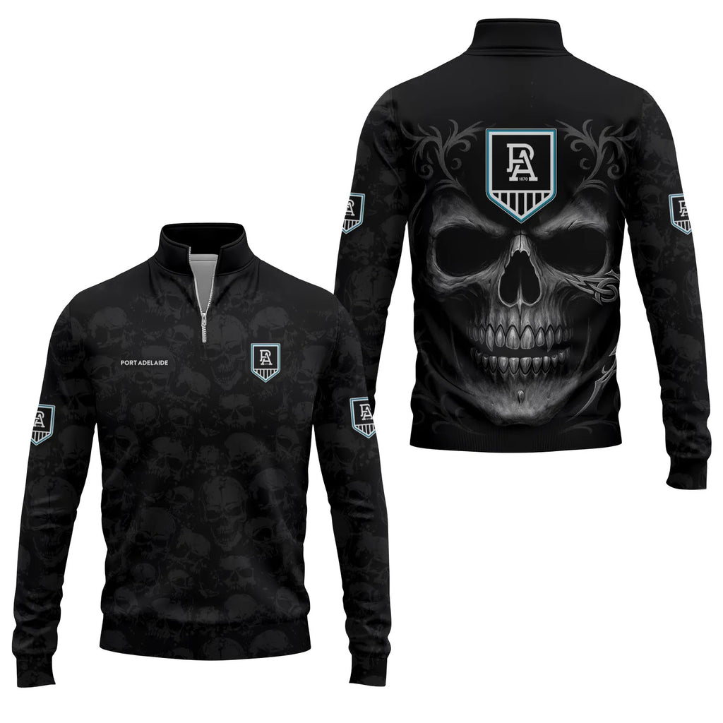 Port Adelaide Power Quarter-zip Pullover SC014