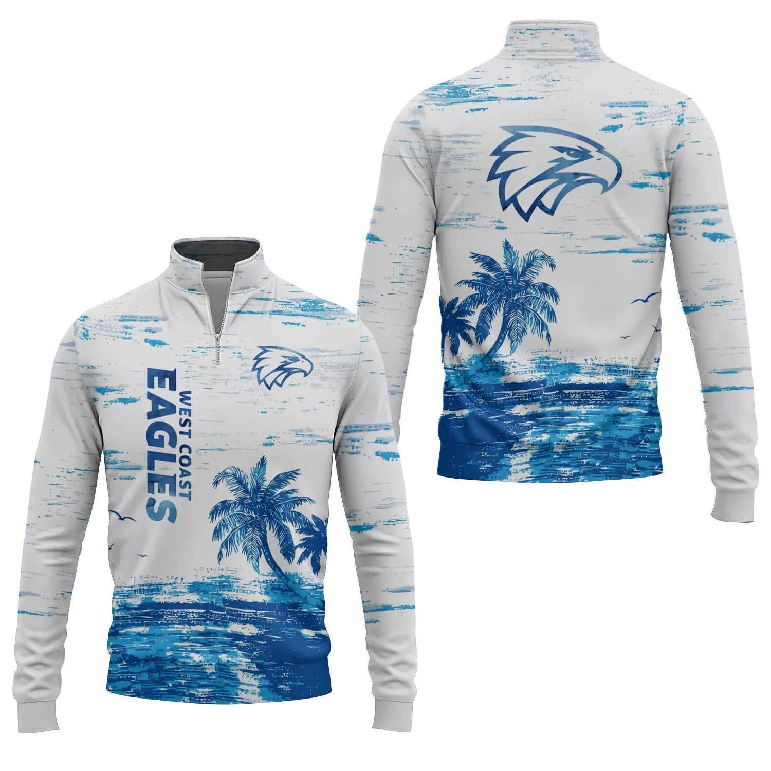 West Coast Eagles Quarter-zip Pullover SHW069