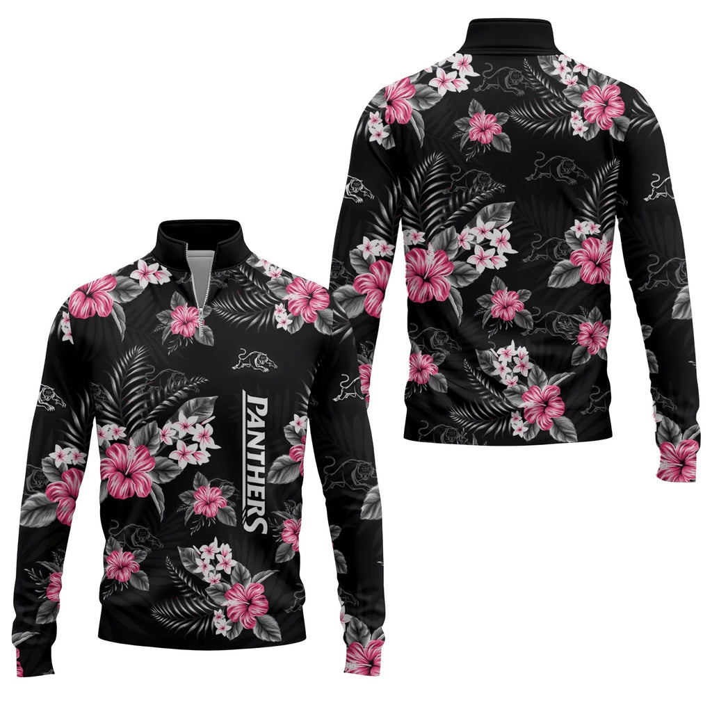 Penrith Panthers Quarter-zip Pullover SC054