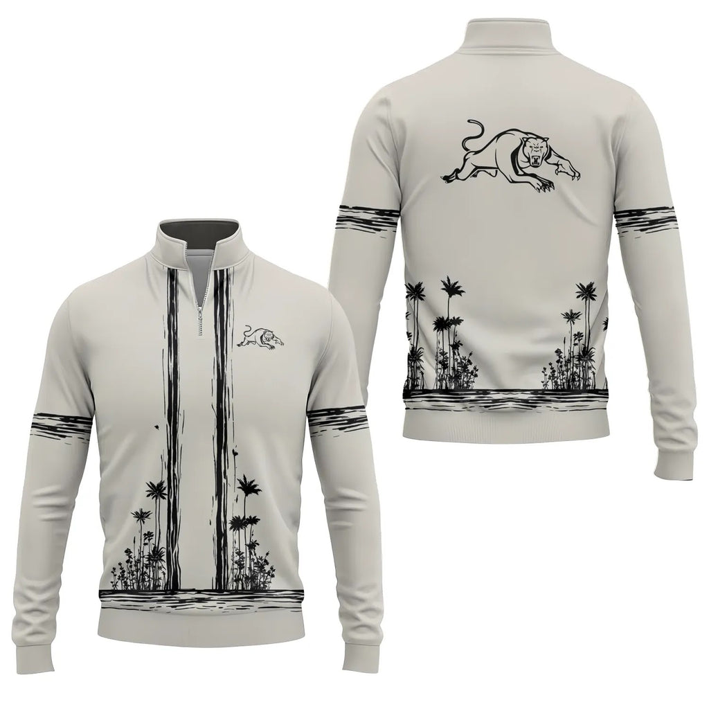 Penrith Panthers Quarter-zip Pullover SHW043