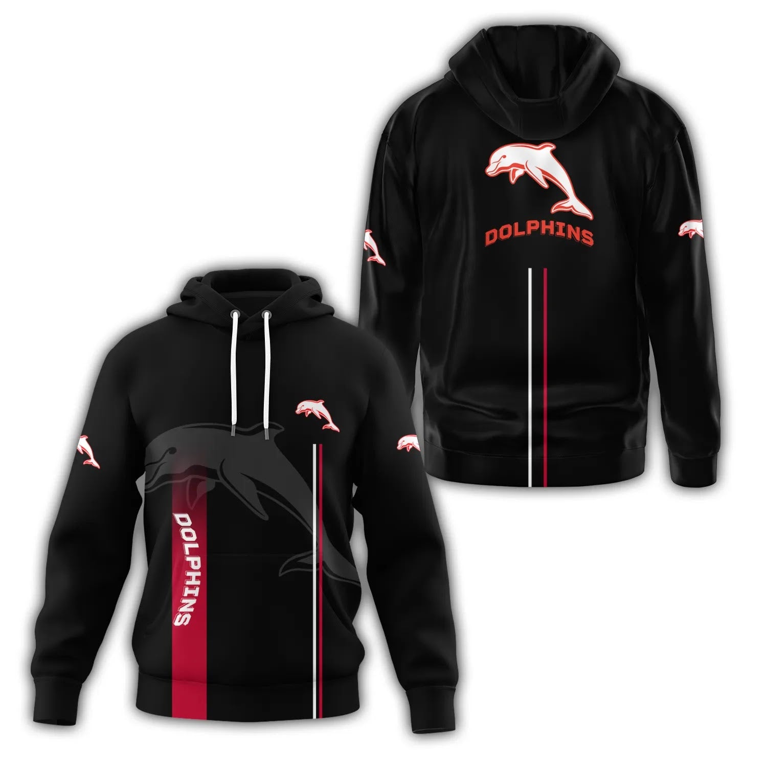 Dolphins Hoodie SC077