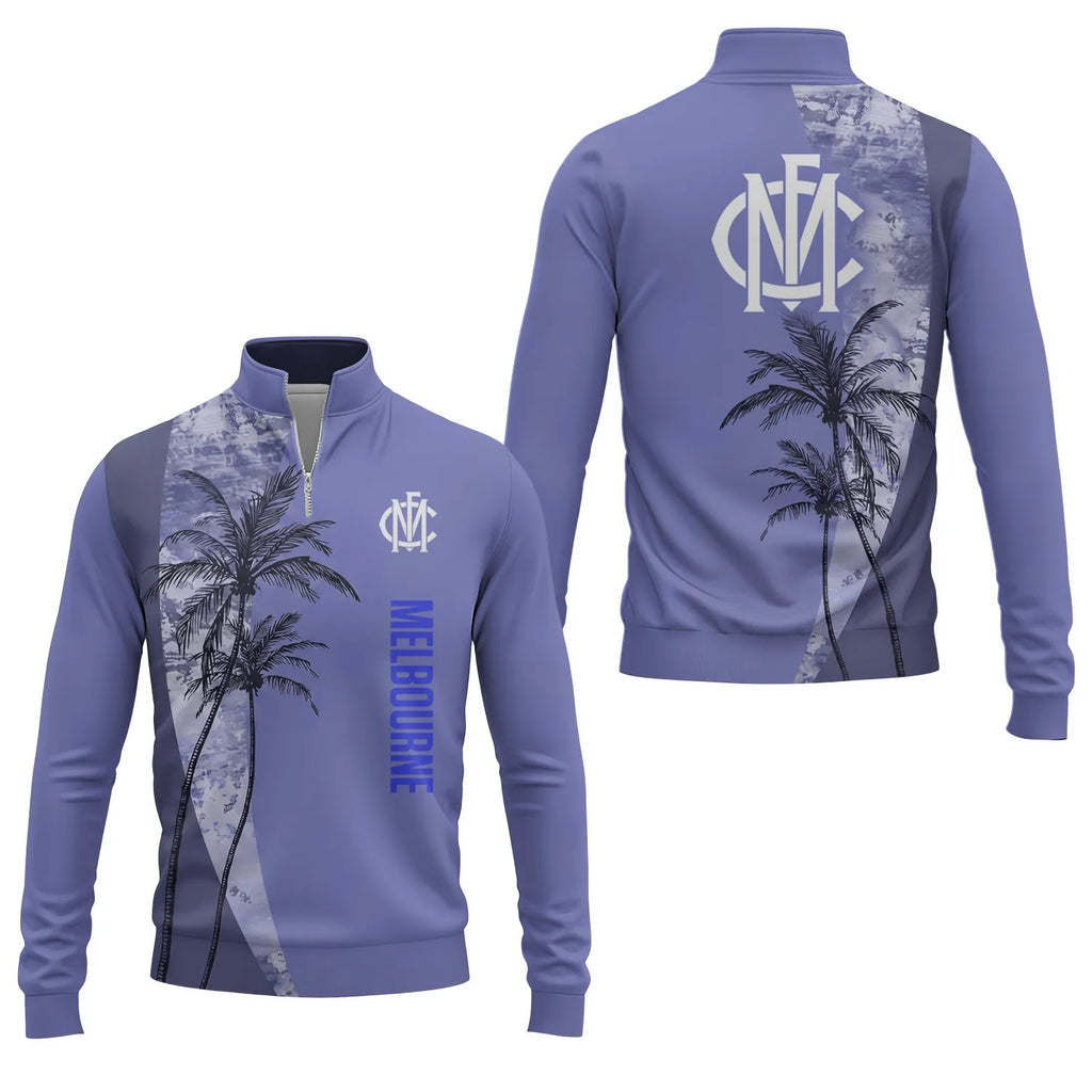 Melbourne Demons Quarter-zip Pullover SHW071