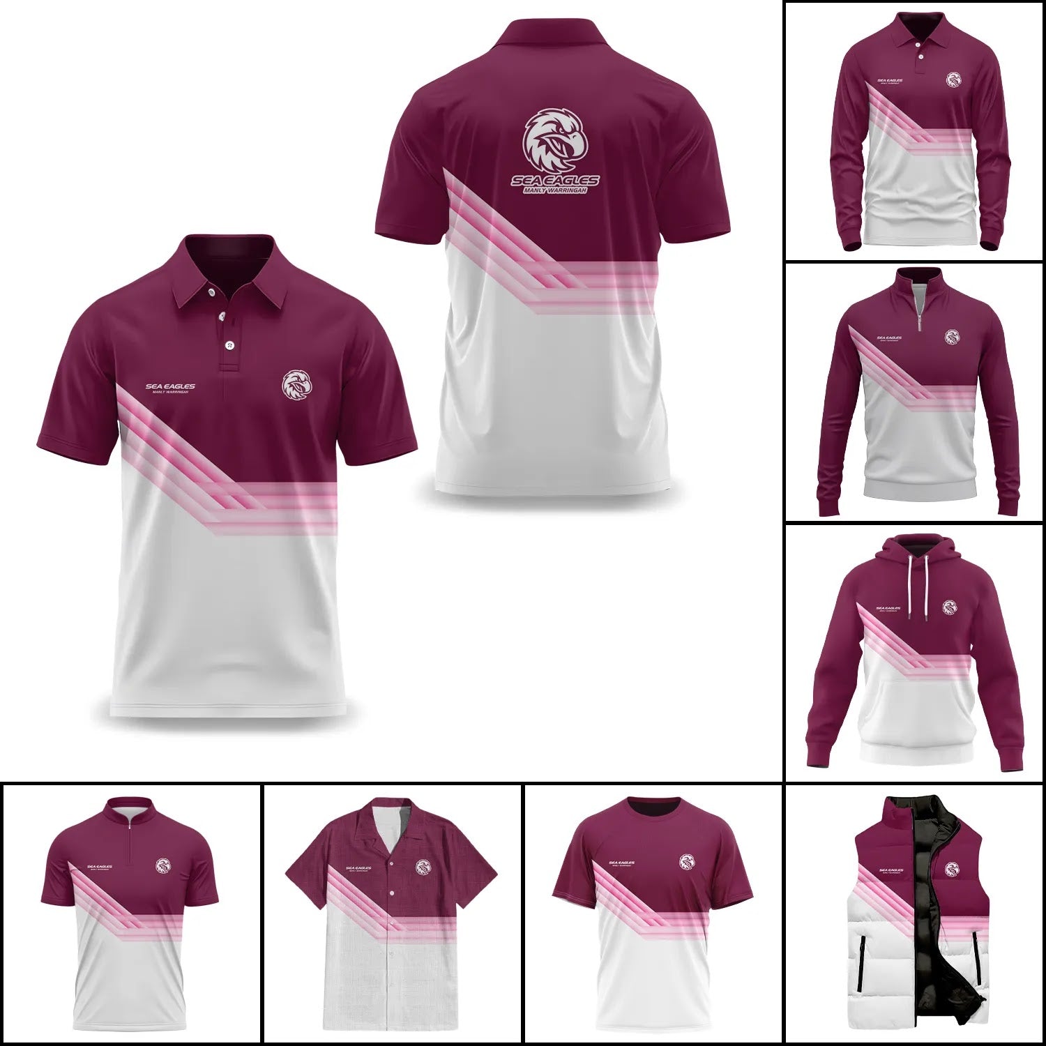 Manly Warringah Sea Eagles Apparels SC106
