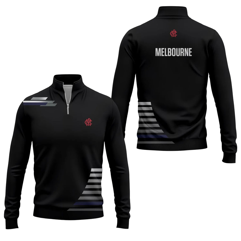 Melbourne Demons Quarter-zip Pullover SC034