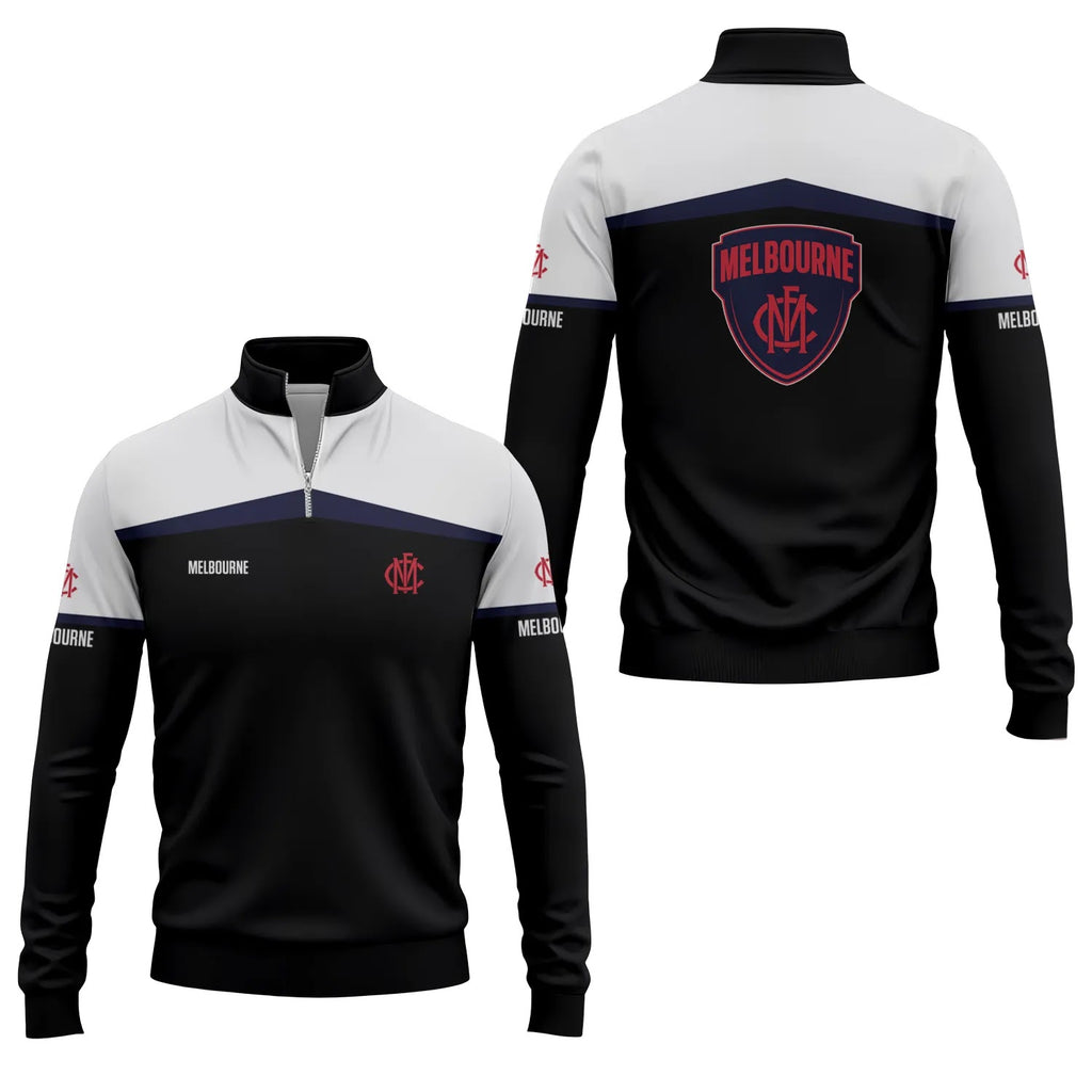 Melbourne Demons Quarter-zip Pullover SC031