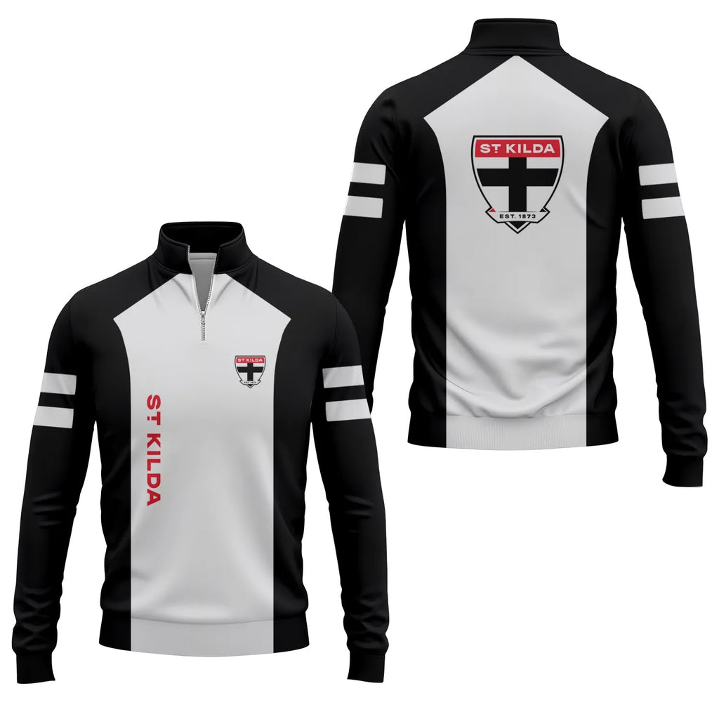 St Kilda Saints Quarter-zip Pullover SC078