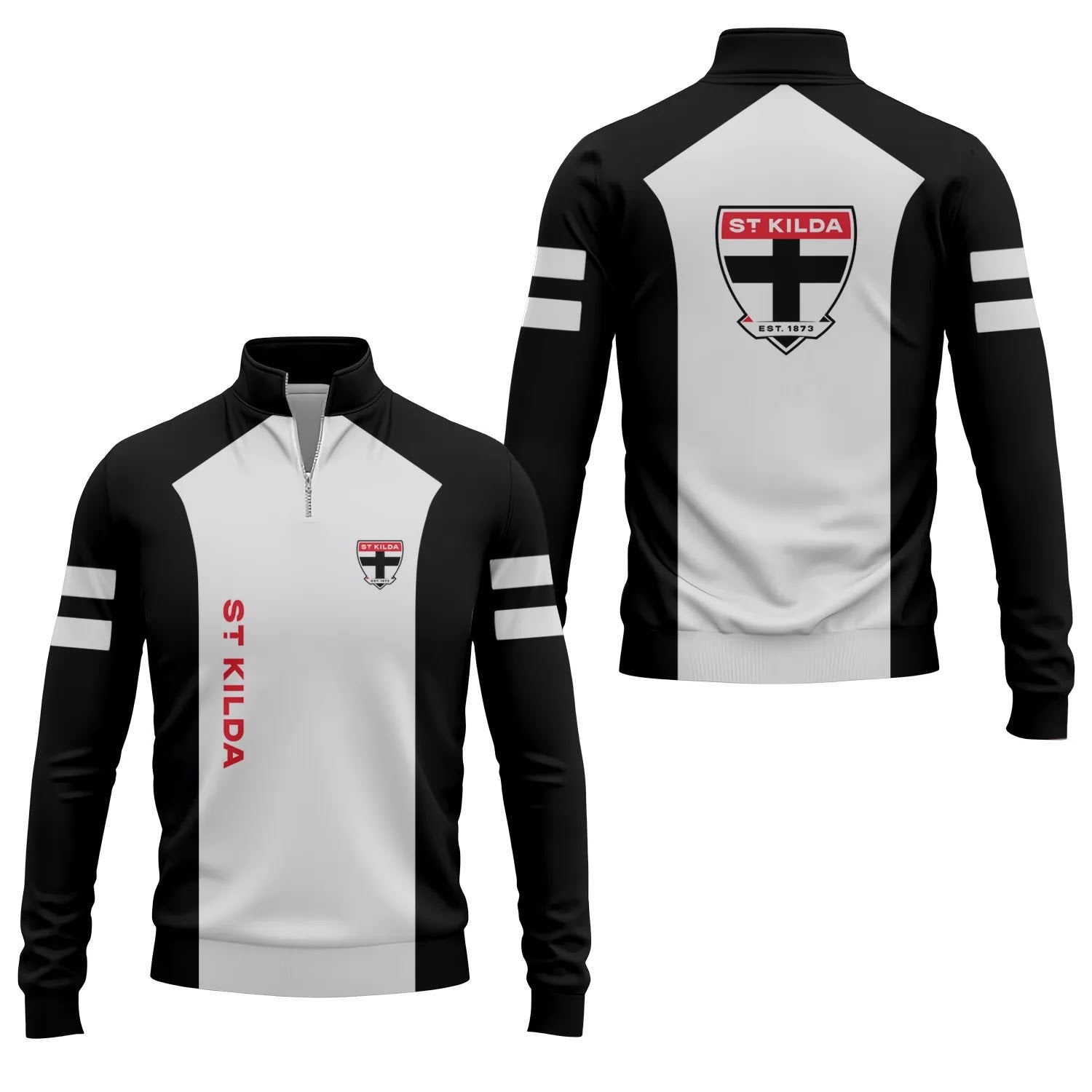 St Kilda Saints Quarter-zip Pullover SC078