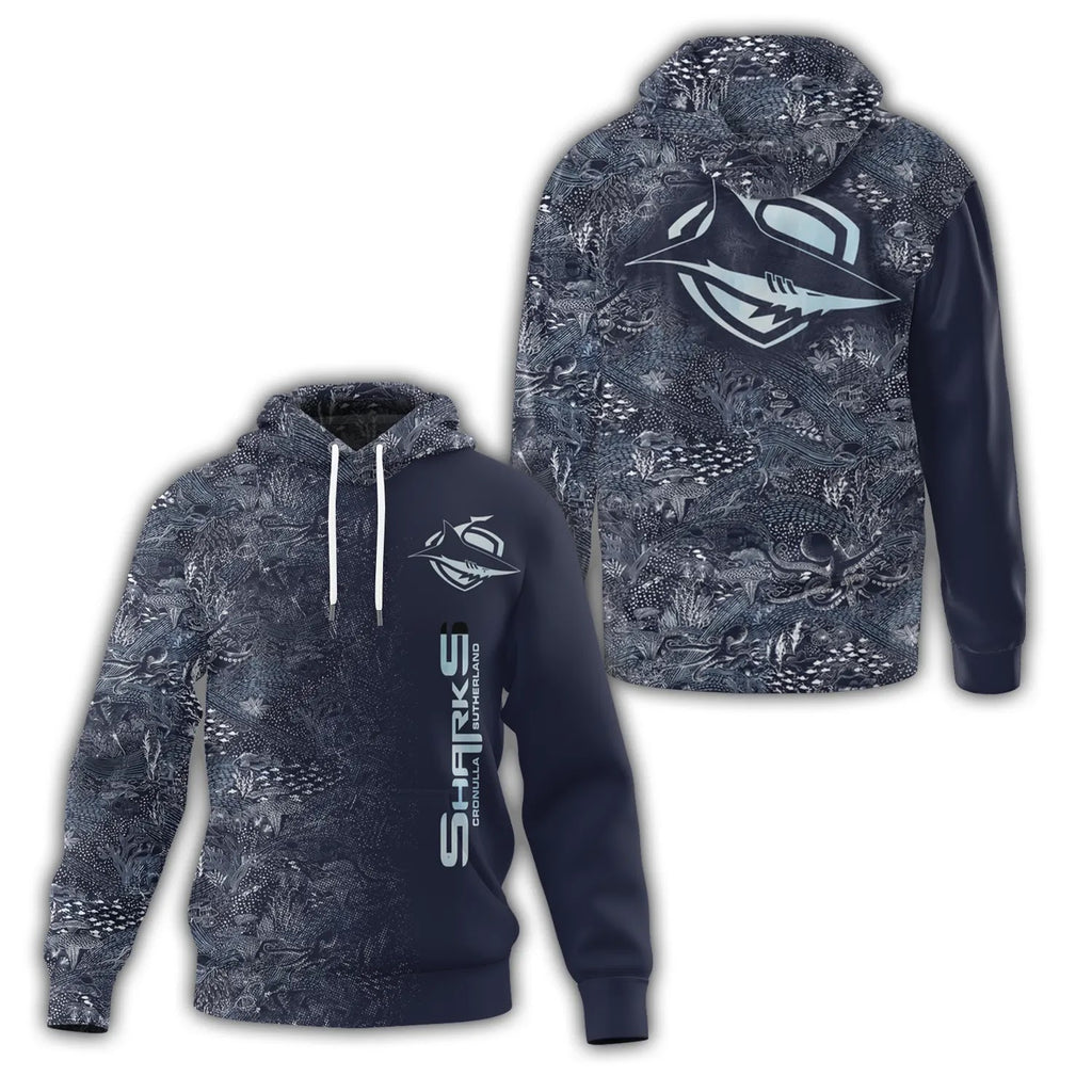Cronulla-Sutherland Sharks Hoodie SHW006