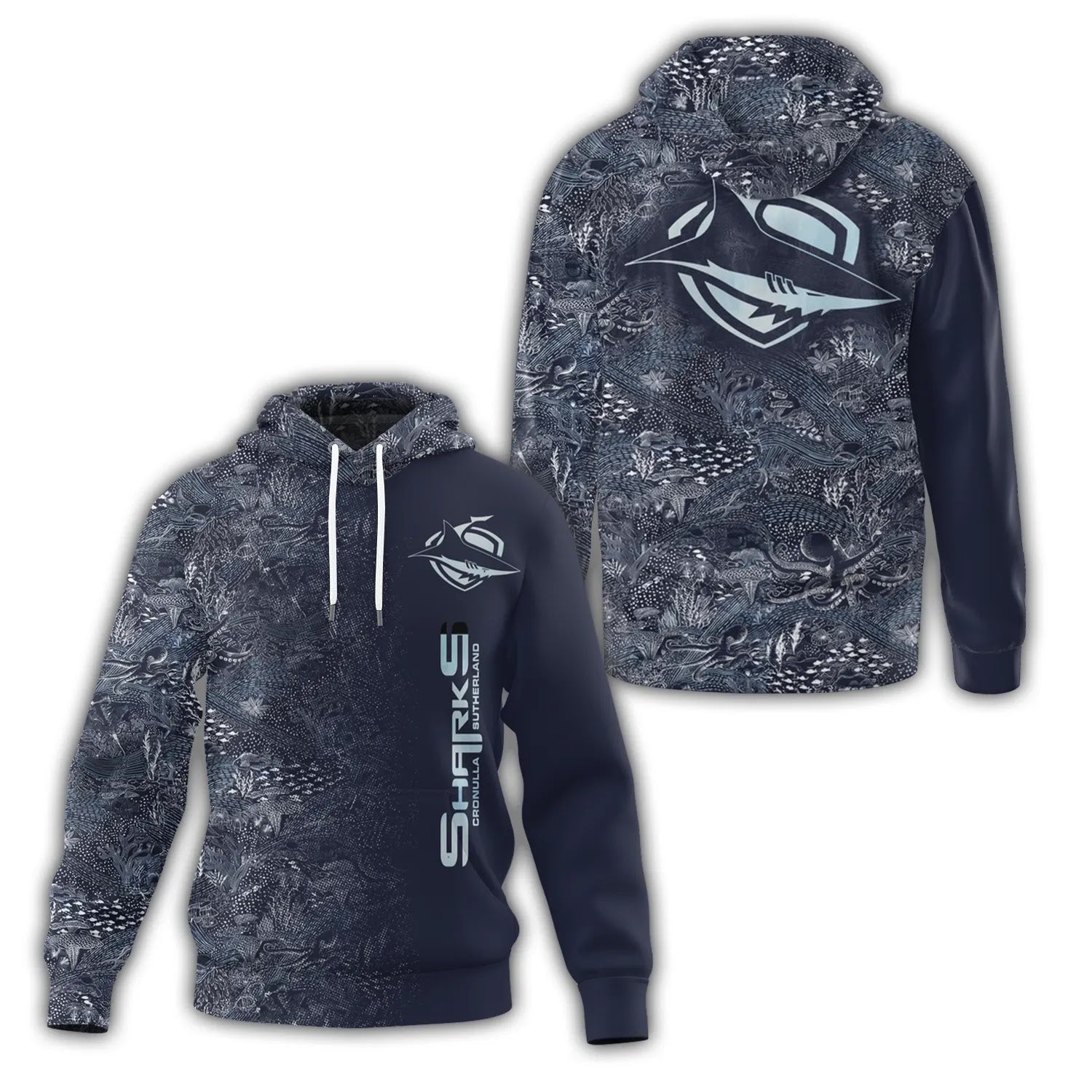 Cronulla-Sutherland Sharks Hoodie SHW006