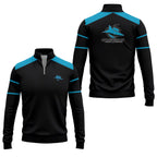 Cronulla-Sutherland Sharks Quarter-zip Pullover SC041