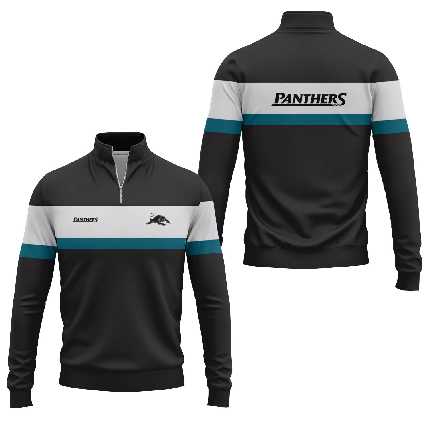Penrith Panthers Quarter-zip Pullover SC046